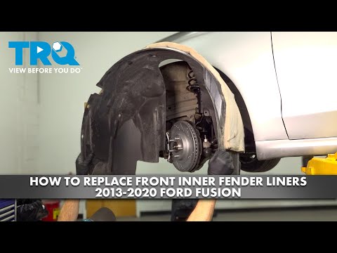 How to Replace Inner Fender Liners 2013-2020 Ford Fusion