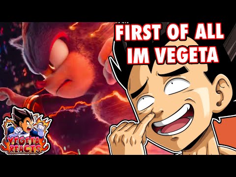 Vegeta Reacts To Sonic the Hedgehog 3 | Official Trailer 2