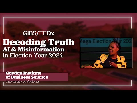 GIBS/TEDx - How Misinformation Affects the Financial Sector - Nollie Maoto