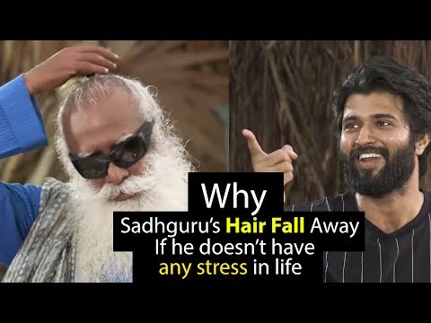 Why Sadhguru's Hair fell away Despite living a Stress Free Life!