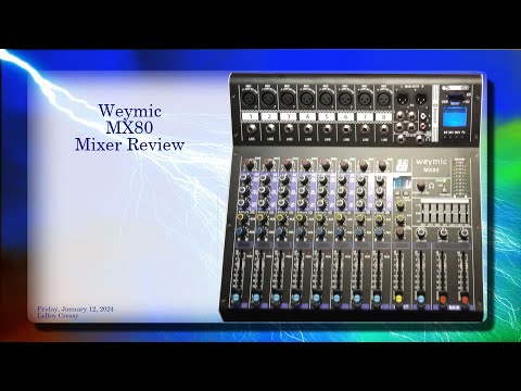 2024 01 12 Weymic MX80 Review