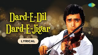 Dard-E-Dil Dard-E-Jigar | Lyrical | Karz | Rishi Kapoor | Mohammed Rafi | 70s Hindi Song