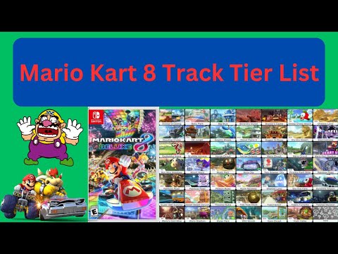 Mario Kart 8 Deluxe Track Tier list With DLC