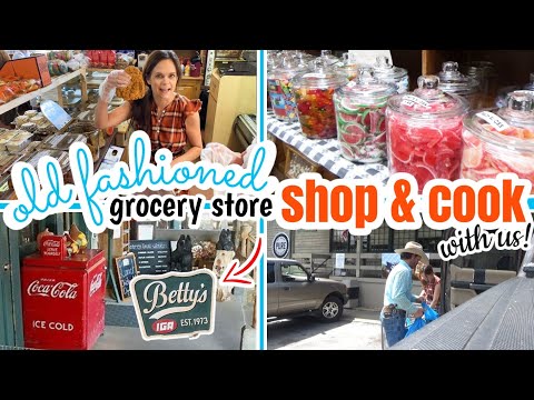 Please Don't! 😆 Old Fashioned Grocery Store Shopping & Making Corn Dog Shrimp | Cooking VLOG