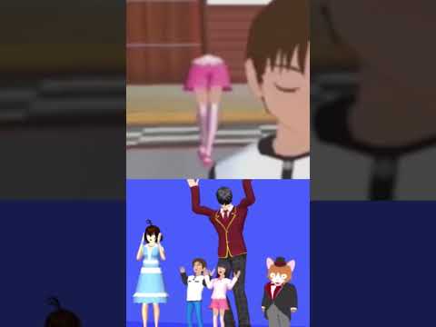 Pizza Tower scream meme ver.Sakura School Simulator #shorts #funny #sakuraschoolsimulator