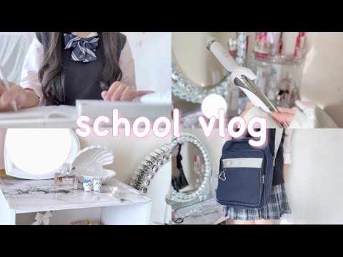 [One-day coverage] How high school students spend their school day🐰studyvlog