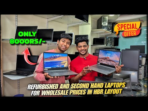 Used laptops at best price in Bangalore HBR layout budget laptops starting from ₹8000 only