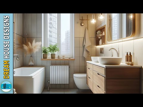 ✨👍28 Small Bathroom Design Ideas With Stylish Bathtub Hacks You Need to See! 💖✔