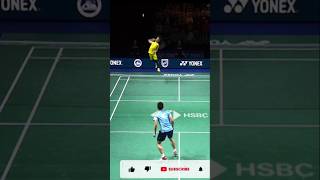 Quick net kill😱🤯 by Lok kean yean vs takahasi #badminton #germanopen2025 #shorts #bwf