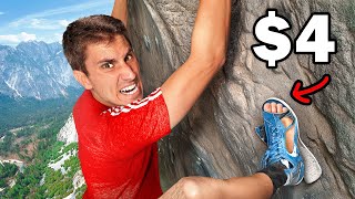 Can I Climb a Mountain in $4 Shoes?