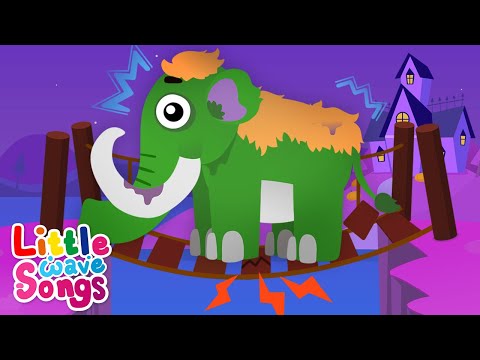 Halloween Bridge is Falling Down  | Halloween Song for Kids | Little Wave Songs - Baby Coco