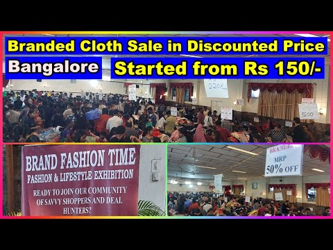 SALE Huge discount in Branded Cloth | Started from Rs 150/- | Cheapest Price | MG Road | Bangalore