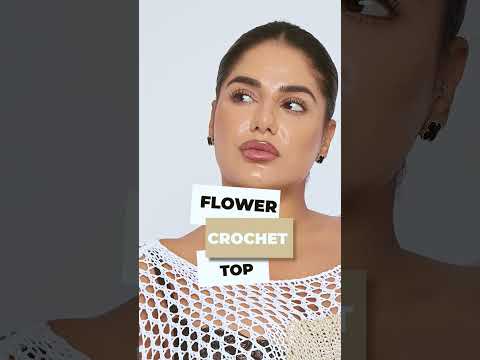 Bloom in Style: Wholesale Daisy Flower Pattern Crochet Tops Available Now! #shorts #shortvideo #uk