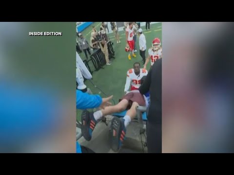 Chiefs player saves boy who fell from stands at Bank of America Stadium | WSOC-TV