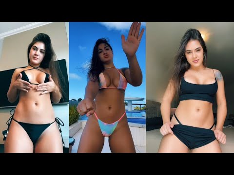 Pretty bikini models | Bikini Photoshoot | micro bikini try on haul #bikini #microbikini