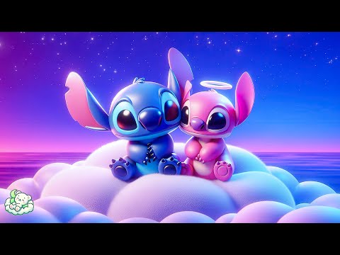 Deep Sleep Music with Stich & Angel🎹 Relaxing Piano for Insomnia Relief and Peaceful Night