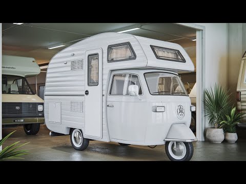 First Look of American RV Camper Tricycle: Perfect for Your Next Adventure!”