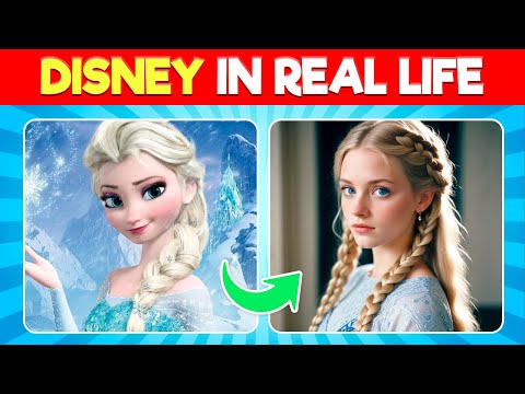 Disney Characters In Real Life