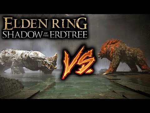 ELDEN RING BOSS TOURNAMENT: Golden Hippopotamus VS. Rugalea the Great Red Bear!