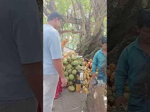 coconut water#Coconut cutting