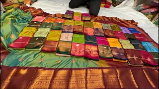 Chickpet Bangalore Super Wholesaler of Exclusive Art and Handloom silk saress | Pooja Sarees