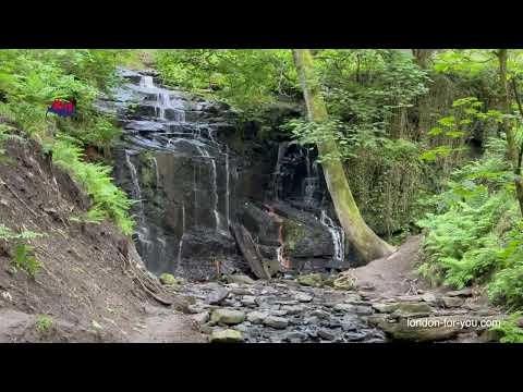 1548 Водопад Йоркшира Folly Dolly Falls