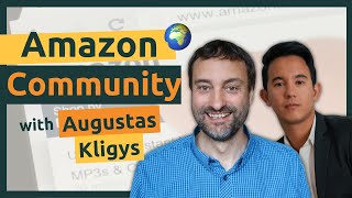 Amazon Seller Events and Amazon Community ft Augustas Klingys 🌎💸