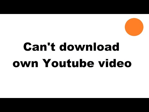 Can't download own Yt video on Edge Chrome browsers - fix