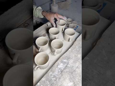 Cup making process #handmade #craft #shorts