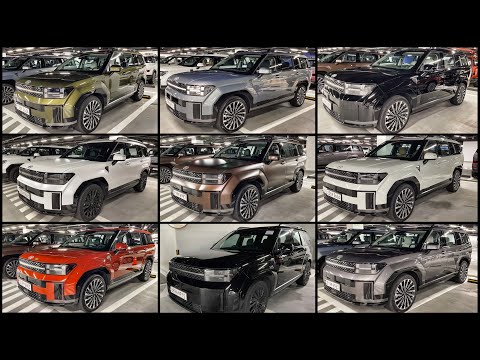 2024 The all new Santa Fe "All Color Reviews" Walkaround(4K)