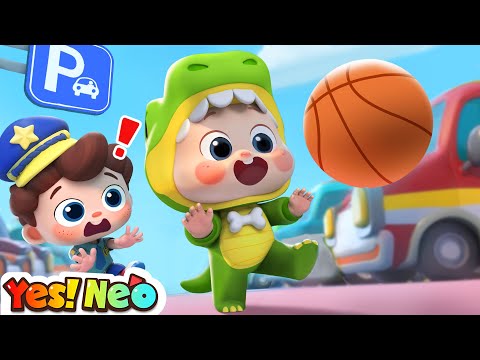 Don't Play in Parking Lots | Safety Song | Safety Rules | Nursery Rhymes & Kids Songs | Yes! Neo