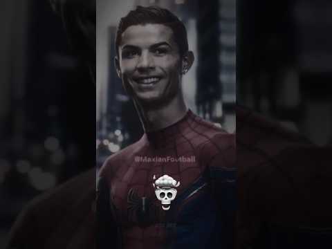 Ronaldo is Spiderman 💀#squidgame#edit#ronaldo#neymar#football#futbol#messi#trending#viral#shortsfeed