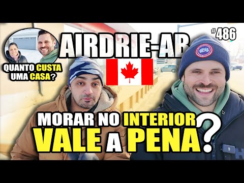 Comprou Casa no Interior do Canadá! Como é a vida? Airdrie - Alberta #486