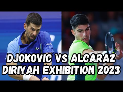 Carlos Alcaraz vs Novak Djokovic Full Highlights - Diriyah 2023 Exhibition Tennis Cup (HD)