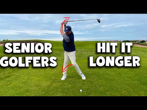 Hit Driver Longer For Senior Golfers - Easy Swing