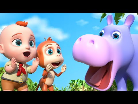 Let's Go To The Zoo | Animal Song for Kids - Funny Kids Songs & Nursery Rhymes