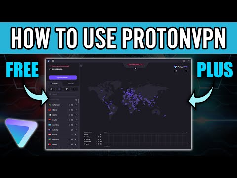 How to Use ProtonVPN Free & Premium (2025) - ProtonVPN Free Tutorial