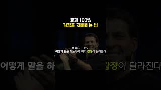 효과 100% 감정을 지배하는 법