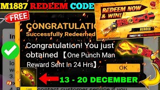 FREE FIRE REDEEM CODE TODAY 17 DECEMBER REDEEM CODE FREE FIRE | FF REDEEM CODE TODAY 17 DECEMBER