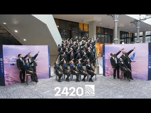 UNITED Class 2420 Flight Attendant Graduation