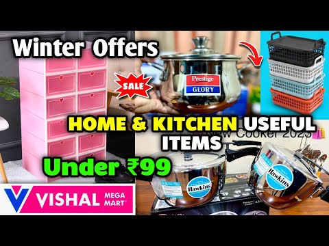 Vishal Mega Mart  new kitchen products under 99rs for winter |Vishal Mega Mart Offers Today |