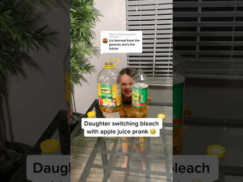 Pine sol prank on Mom