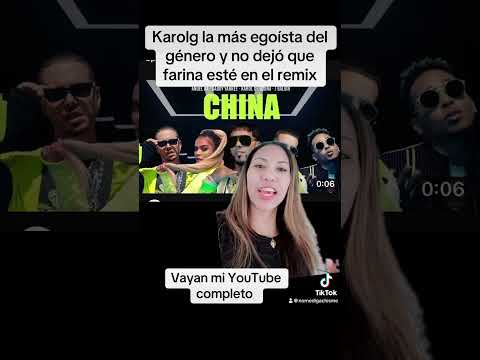 Karolg deja afuera a farina por miedo