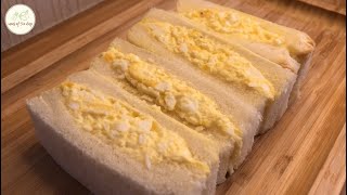 【30種吐司創意料理】:: 日式蛋沙拉三明治 #EP10 :: 雞蛋料理早餐 :: How to make Egg Salad Sandwich？