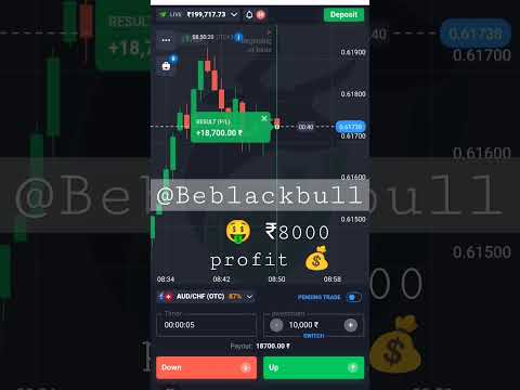 5 Second Trading Strategy @BeBlackBull #quotextradingstrategy #quotex #binarysignals