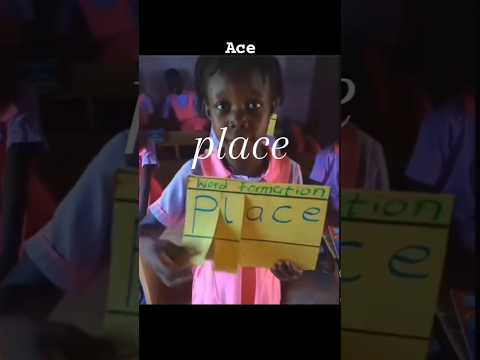 PLACE  - P = LACE -  L  RIGHT ANS  ACE 😄😃 #shortsvideo