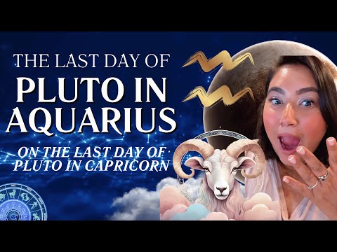 The last day of Pluto in Capricorn #karmicastrology #horoscopes #plutoinaquarius