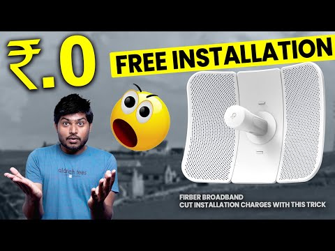 Free Installation of Fiber Broadband with this trick | Price Cut on Fiber Installation | TP Link ONT