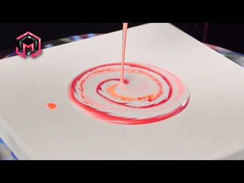 SWEET HEAT! Acrylic Pouring and Fluid Art at Home