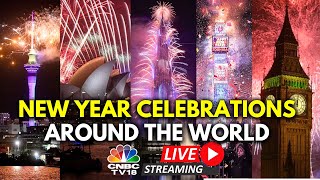 New Year 2025 LIVE: New Year Celebration in India, Australia, New York, London, Paris, Dubai | N18G